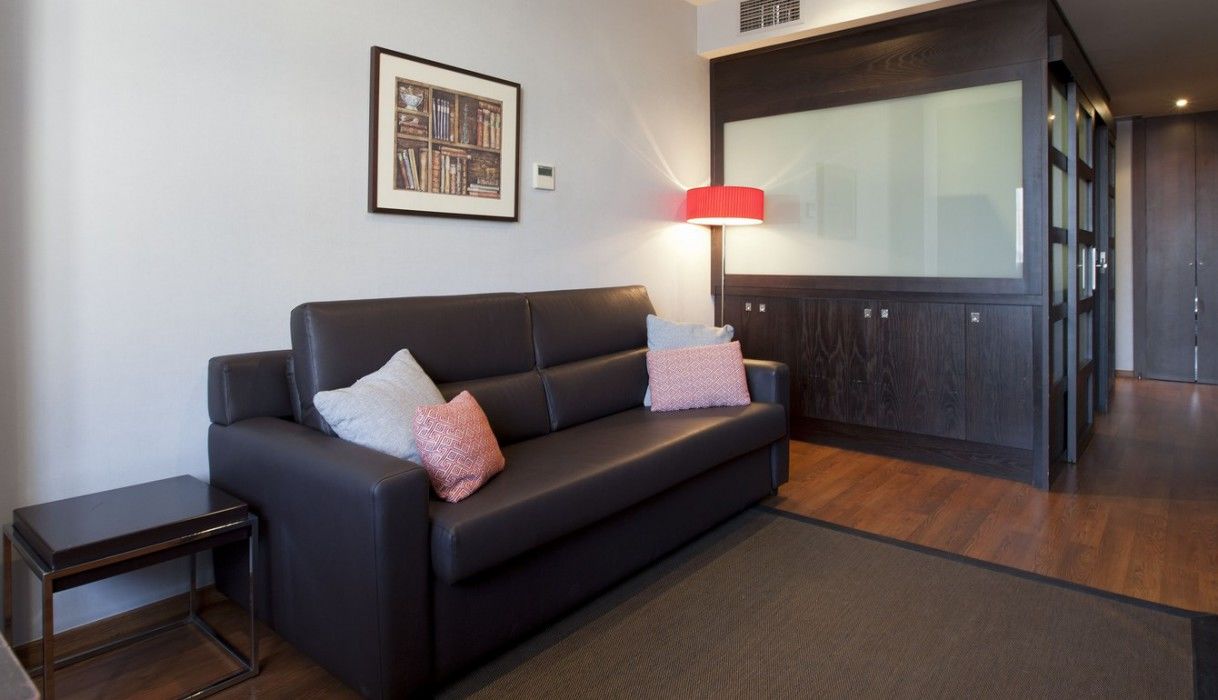 Suites Center Barcelona Bagian luar foto