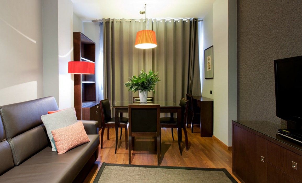 Suites Center Barcelona Bagian luar foto