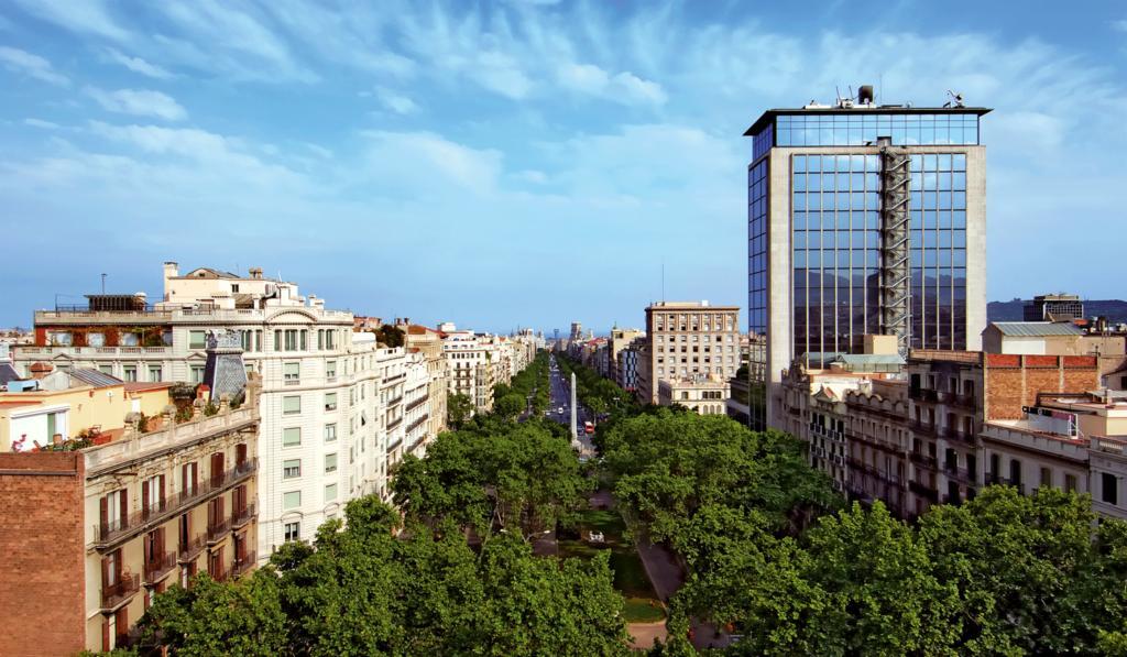 Suites Center Barcelona Bagian luar foto
