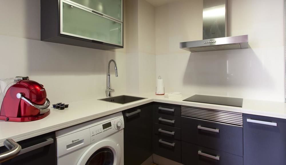 Suites Center Barcelona Bagian luar foto