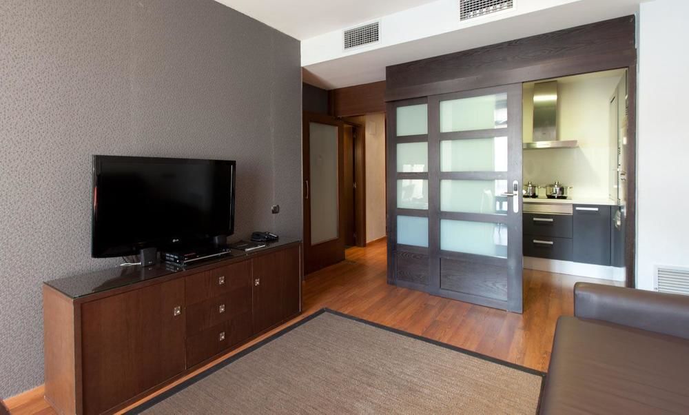 Suites Center Barcelona Bagian luar foto