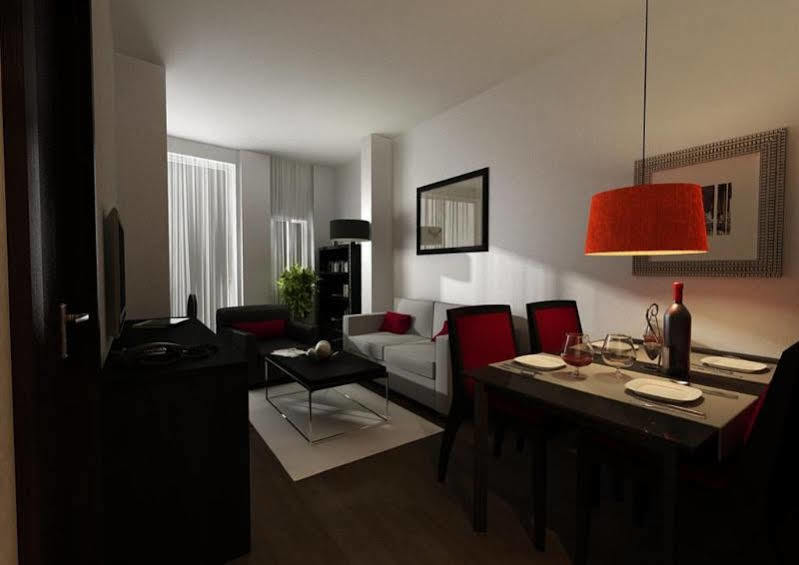 Suites Center Barcelona Bagian luar foto