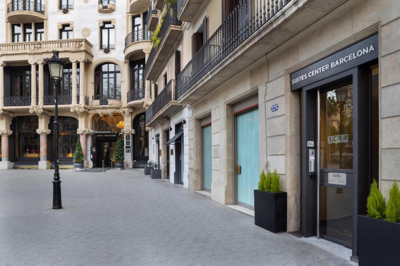Suites Center Barcelona Bagian luar foto